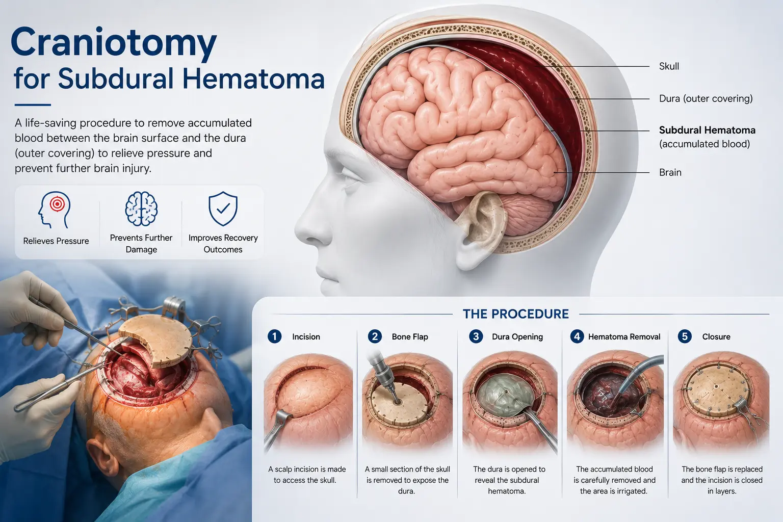 Craniotomy for Subdural Hematoma
